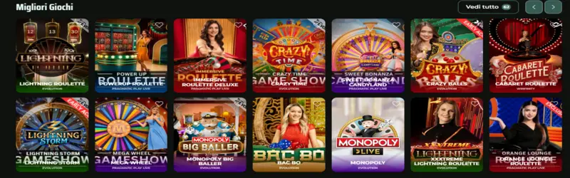 Live Casinò Online Italia - Roulette e Blackjack Dealer Reali
